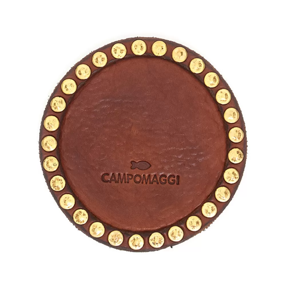 Campomaggi CASA Set da 2 sottobottiglia Cognac Flash Sale