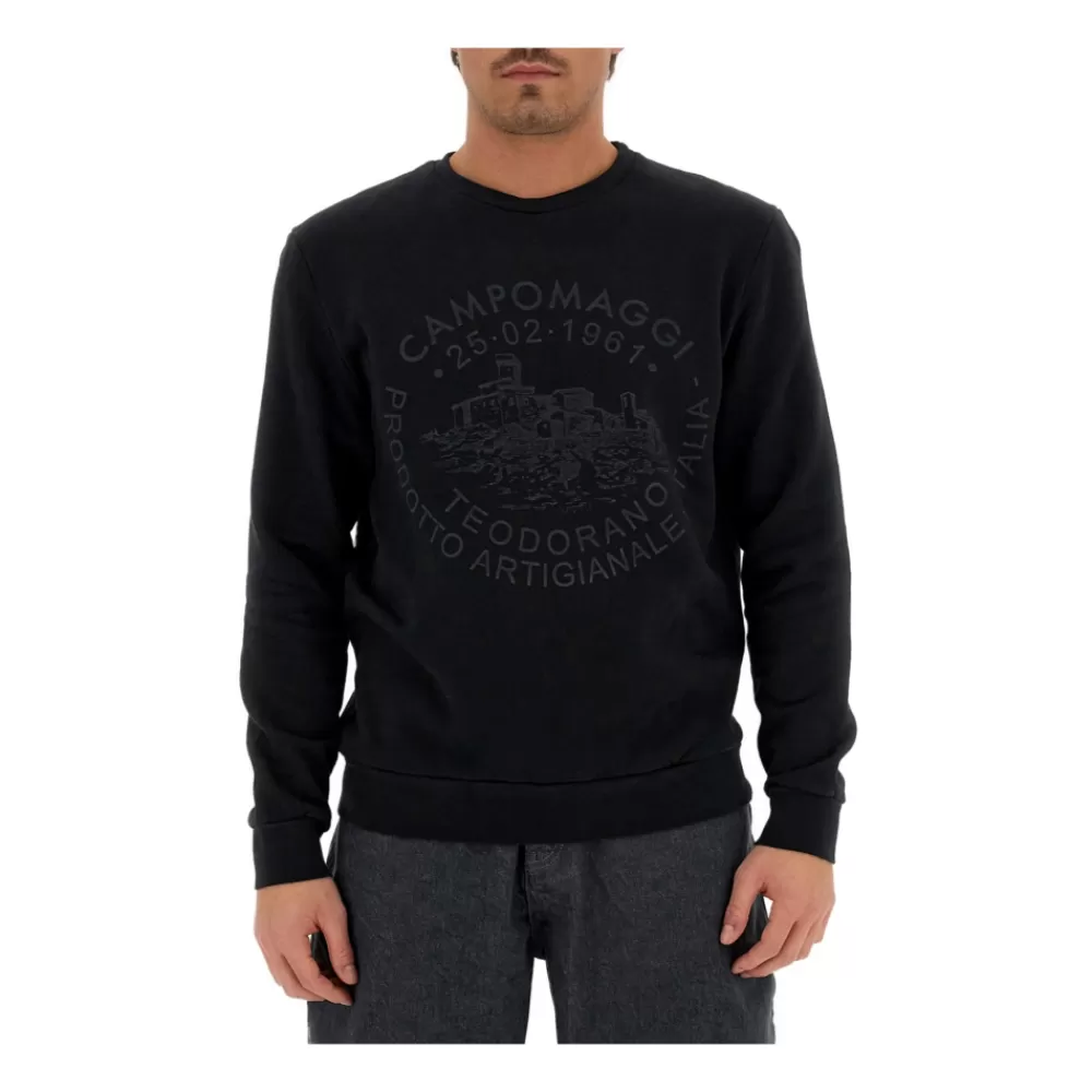 Campomaggi Teodorano sweatshirt Nero Online